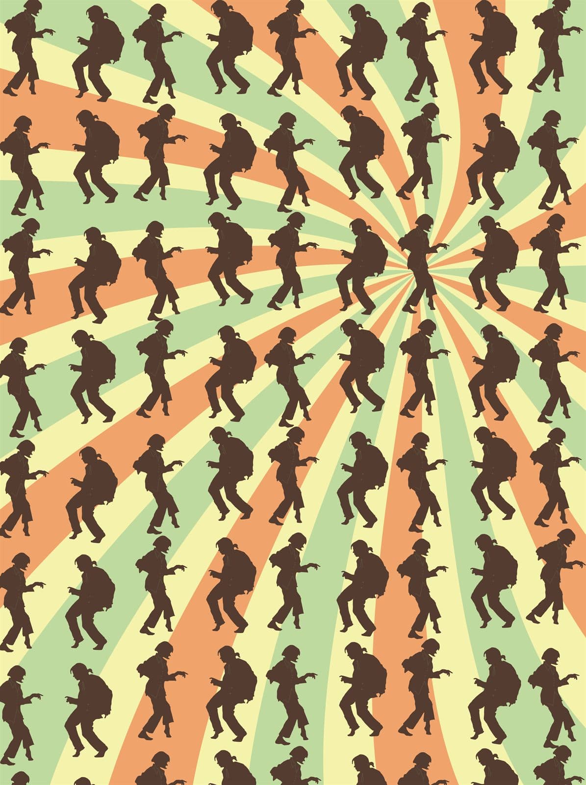 Pulp Fiction — Pattern Design portfolio piece by Sandra Madrazo