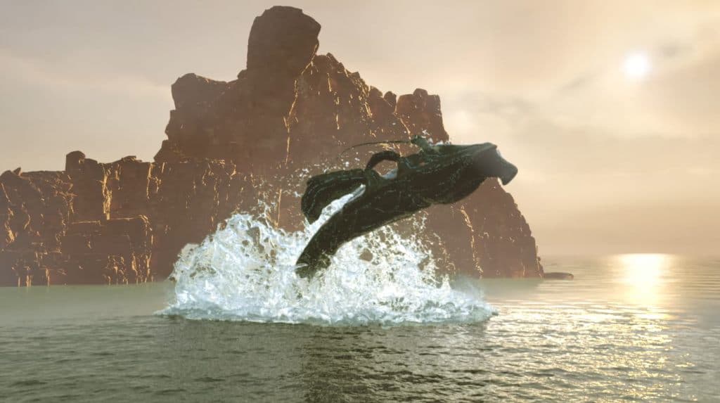 Whale — CGI Integration portfolio piece by Sandra Madrazo